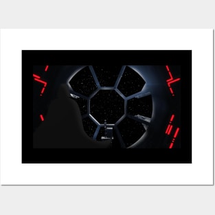 Vader’s cockpit Posters and Art